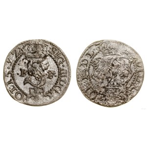 Polska, szeląg, 1592 IF, Olkusz