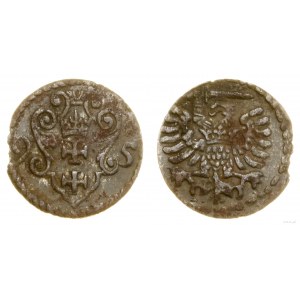 Poland, denarius, 1595, Gdansk