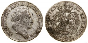 Polska, dwuzłotówka (8 groszy), 1783 EB, Warszawa