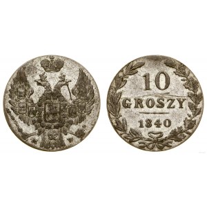Polen, 10 groszy, 1840 MW, Warschau
