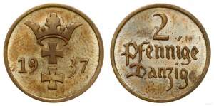 Poland, 2 fenigs, 1937, Berlin