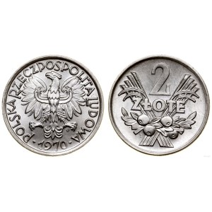 Polen, 2 Zloty, 1970, Warschau