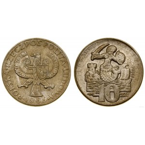 Polen, 10 Zloty, 1965, Warschau
