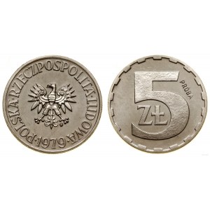 Polen, 5 Zloty, 1979, Warschau
