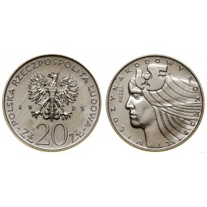 Poland, 20 zloty, 1975, Warsaw