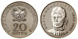 Polska, 20 złotych, 1978, Warszawa