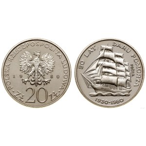 Polska, 20 złotych, 1980, Warszawa