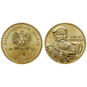 Polen, 2 Zloty, 2001, Warschau