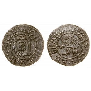 Księstwo Kurlandii, szeląg, 1575, Mitawa