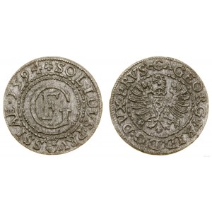 Ducal Prussia (1525-1657), shilling, 1594, Königsberg