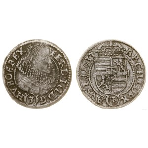 Schlesien, 3 krajcary, 1633 HR, Kłodzko
