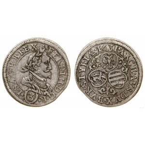 Österreich, 3 krajcars, 1631, Graz