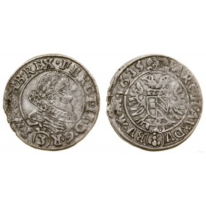 Österreich, 3 krajcars, 1635, Prag