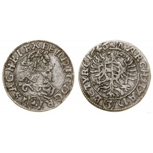 Austria, 3 krajcary, 1646, Wiedeń