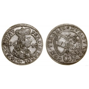 Österreich, 3 krajcars, 1648, Hall