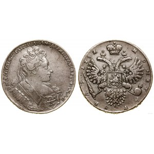 Russia, ruble, 1732, Kadashevski Dvor (Moscow)