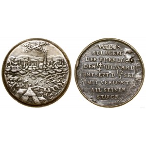 Austria, medal na pamiątkę oblężenia Wiednia, 1683