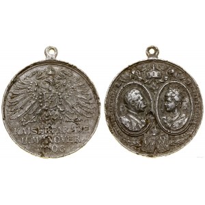 Niemcy, medal na pamiątkę parady i manewrów wojskowych, 1906