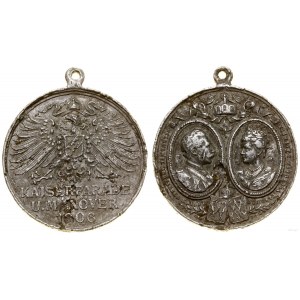 Deutschland, Medaille zur Erinnerung an eine Parade und Militärmanöver, 1906