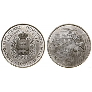 Polska, medal nagrodowy Wystawy Przemysłowo-Rolniczej w Lublinie, 1901