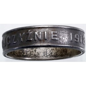 Polen, patriotischer Ring, 1918