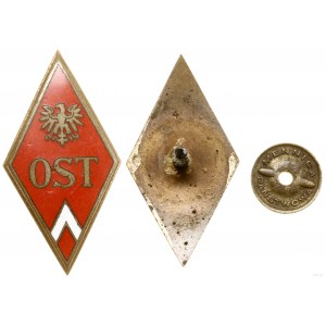 Poland, Badge of the Officer School of Topographers model 1953, Warsaw