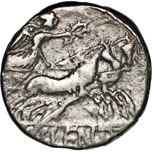 Republika Rzymska, Cn. Cornelius Lentulus Clodianus 88 p.n.e., denar 88 p.n.e., Rzym