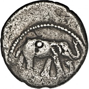 Republika Rzymska, Juliusz Cezar (49-48 p.n.e.), denar 49-48 p.n.e., mennica ruchoma, 