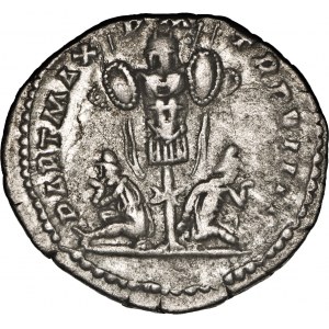 Cesarstwo Rzymskie, Septymiusz Sewer (193 – 211), denar, 201 r., Rzym