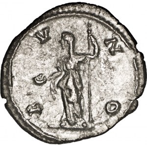 Cesarstwo Rzymskie, Julia Maesa, babka Heliogabala i Sewera Aleksandra, denar, 218-222 r., Rzym
