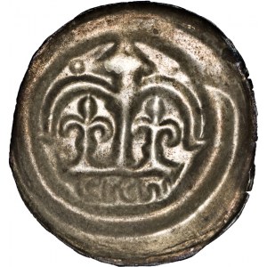 POLSKA, księstwo krakowskie, Leszek Biały (1202-1227) lub następcy, brakteat,