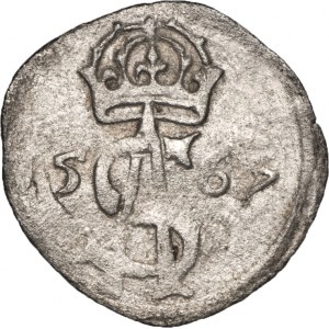 Zygmunt II August (1548–1572), dwudenar, 1567, Wilno, 
