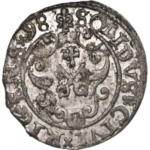 Zygmunt III Waza (1587–1632), szeląg, [15]98, Ryga, 