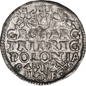 Zygmunt III Waza (1587–1632), trojak, 1594, Poznań, 