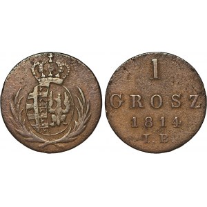 Księstwo Warszawskie (1807-1815), zestaw dwóch monet, 