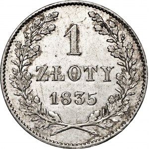 Wolne Miasto Kraków (1835), 1 złoty, 1835