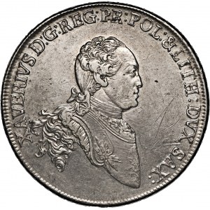 Saksonia, Ksawery jako administrator (1764-1768), talar, 1768, Drezno