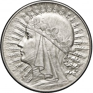 II RP, 10 złotych, 1932, bez znaku mennicy, Par. – 120b