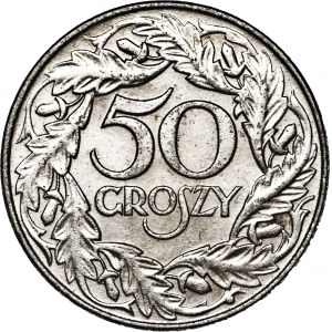 II RP, 50 groszy, 1938, 