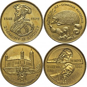 III RP, Komplet monet 2 złotowych z 1996 r., Par.1 – 732-735