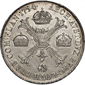 Austria, Franciszek II (1792-1835), talar 1794, Mediolan