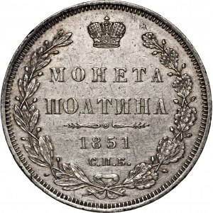 Rosja, połtina, 1851