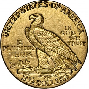 USA, 2 ½ dolara, 1913, Indianin