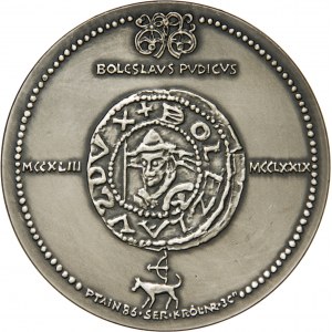 Bolesław V Wstydliwy, Seria królewska PTAiN, Korski, SREBRO, Pasz. 162/86