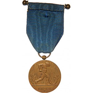 Medal X-lecia,1918-1928, brąz, wstążka