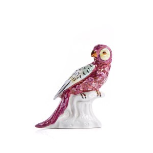 Figurka Papuga - Wytwónia Wyrobów Ceramicznych Steatyt w Katowicach