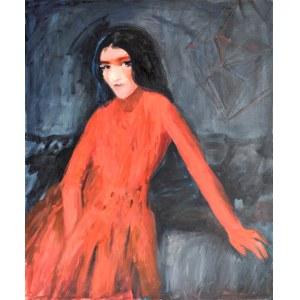 Joanna RUSINEK-KALKOWSKA (b. 1979), Red Dress, 2014