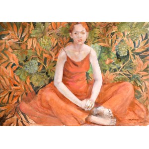 Małgorzata Zofia MAĆKOWIAK (b. 1958), In orange paradise, 2022