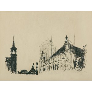 Leon Wyczółkowski, VIEW OF GDAŃSK