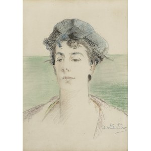 Jacek Malczewski, Portrait of a Woman, 1919